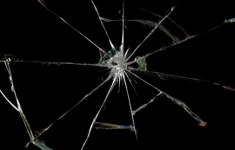 BrokenGlass0042 - Free Background Texture - glass broken shattered hole